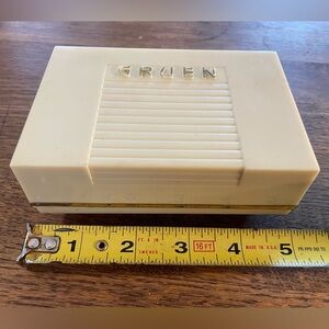 Vintage Gruen lucite watch box